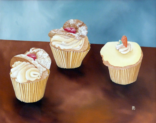 Three Cakes von Ann  Brain