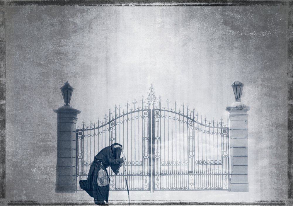 knocking on heavens door von Anna Cseresnjes