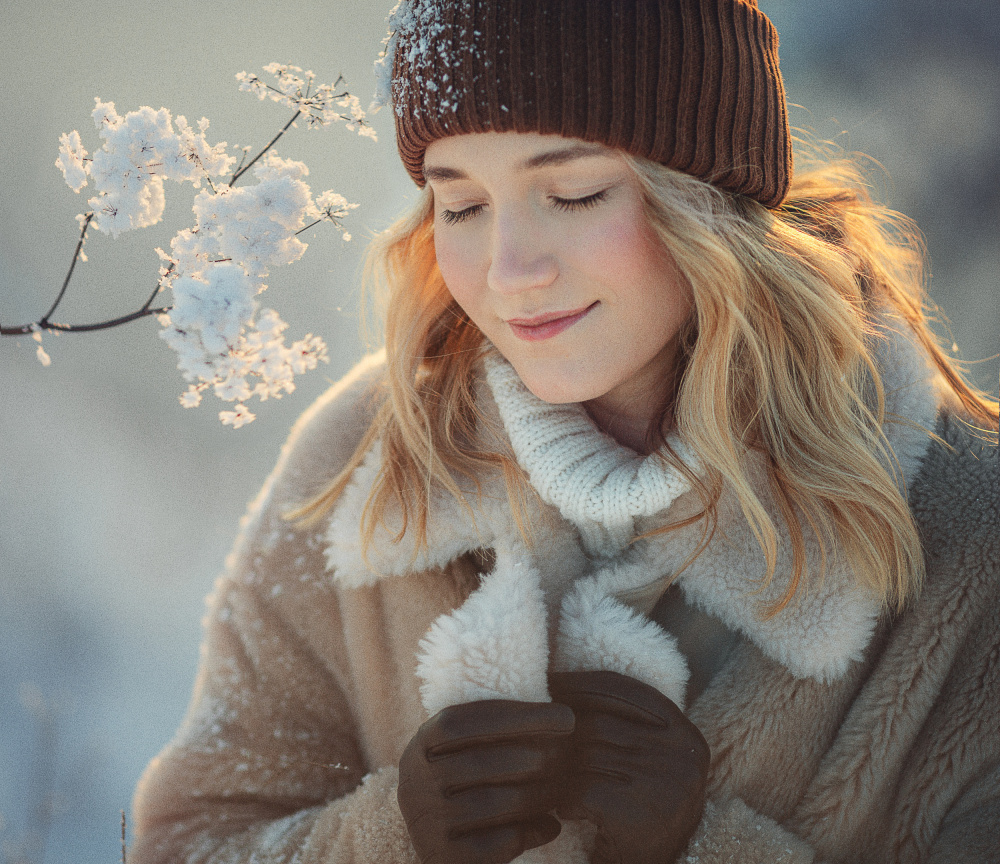 watercolor winter von Anna Melnikova