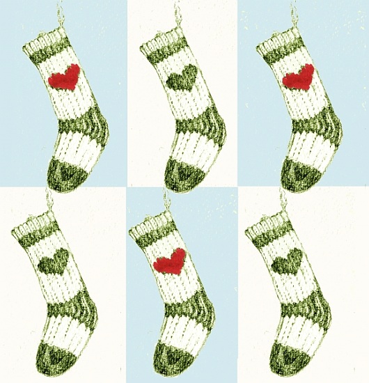 Christmas Stocking von Anna  Platts