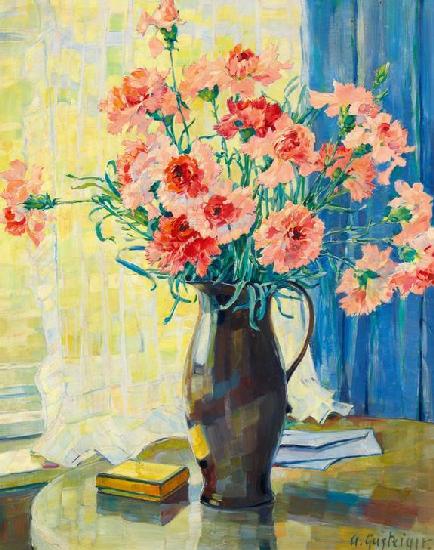 Carnations in a Vase