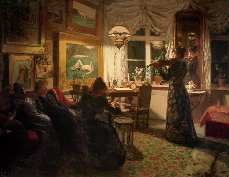 Ein Abend mit Freunden von Anna Sophie Petersen