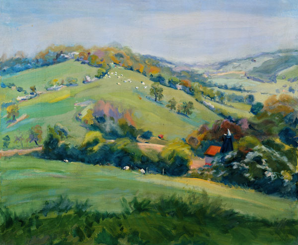 Tillingham Valley, Sussex von Anne  Durham