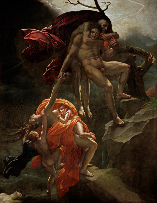 Die Sintflut. von Anne-Louis Girodet de Roucy-Trioson