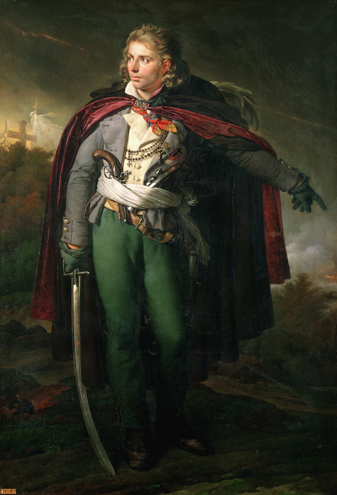 Jacques Cathelineau (1759-93) von Anne-Louis Girodet de Roucy-Trioson
