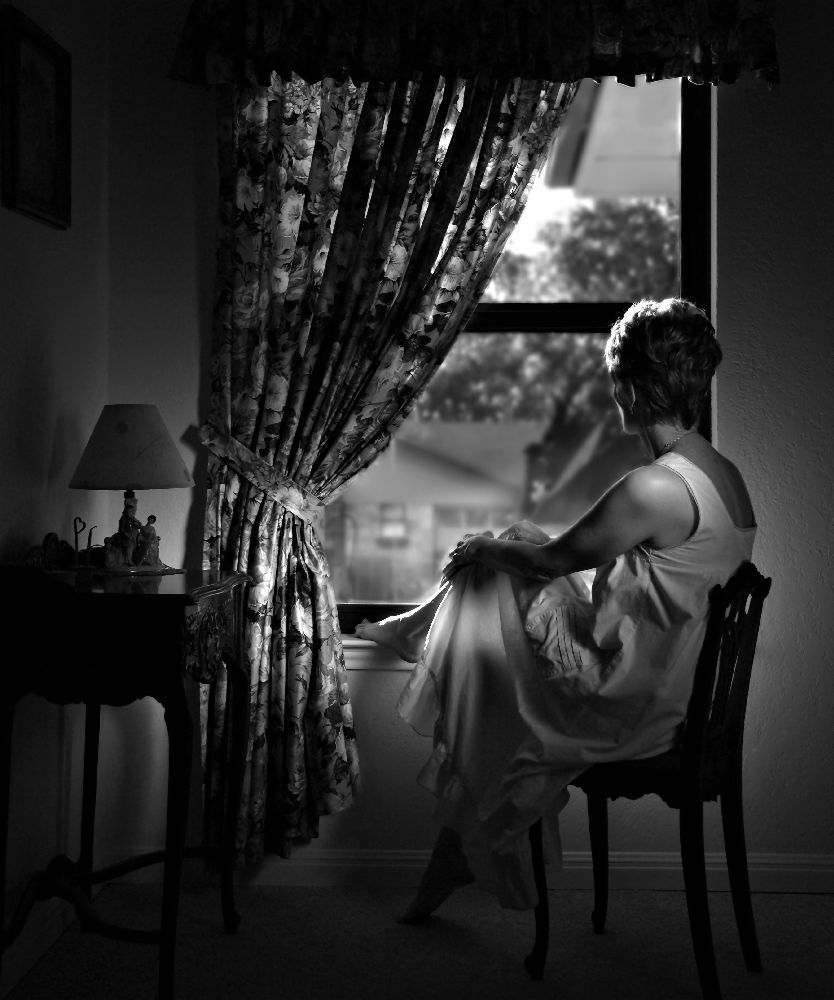 Weiße Leinwand von Anne Worner