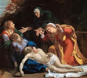 The Dead Christ Mourned ( The Three Maries )