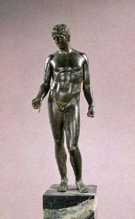 Statue of Mercury, adaptation of the Greek Discophoros of Polyclitus, Roman