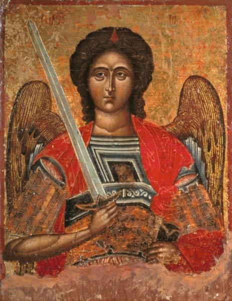 Icon of the Angel Michael Greek