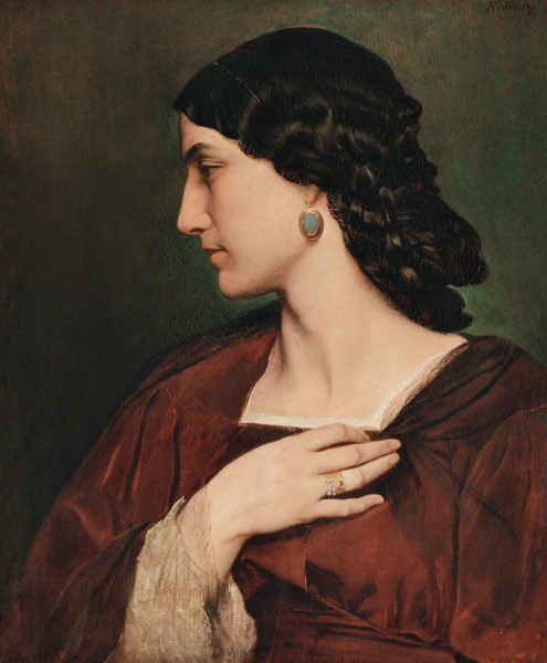 Bildnis der Nanna Risi von Anselm Feuerbach