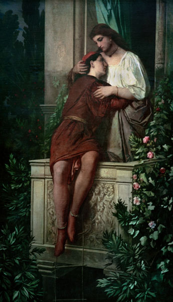 Shakespeare,  Romeo und Julia von Anselm Feuerbach