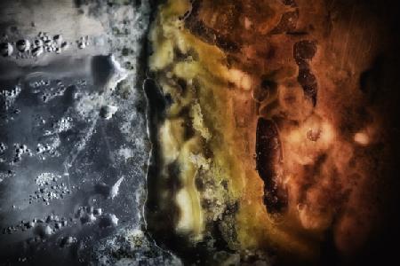 Other Worlds No 4 - Patterns in Old Food