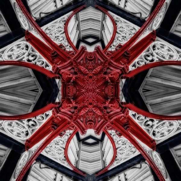 Red iron spider von Ant Smith