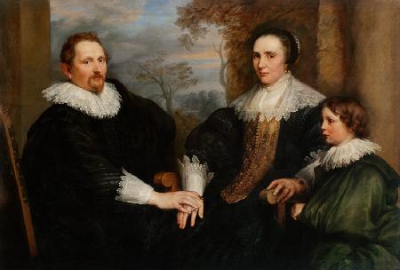Bildnis des Sebastian Leerse und seiner Familie