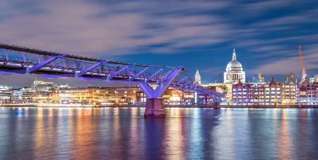 Millennium to St Pauls