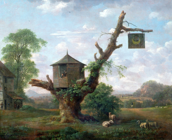 The Man in the Moon Inn von Anthony Devis