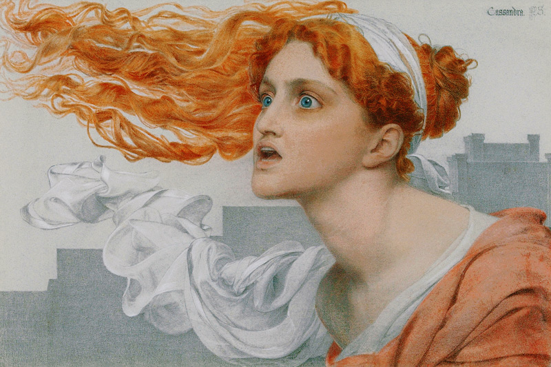 Kassandra. von Anthony Frederick Augustus Sandys