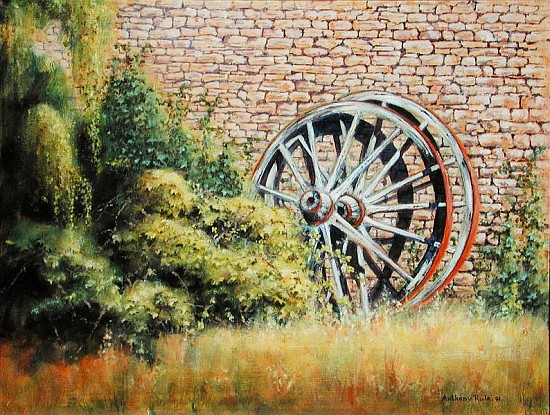 Long forgotten journeys, 2002 (acrylic on paper)  von Anthony  Rule