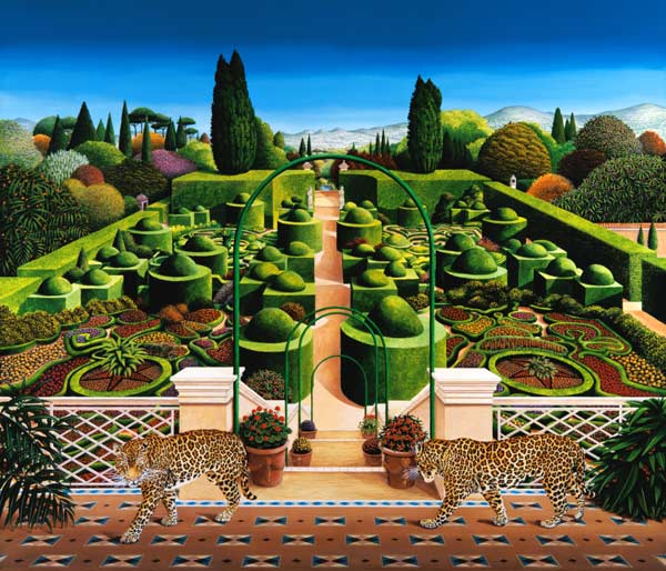 Italian Garden von Anthony  Southcombe