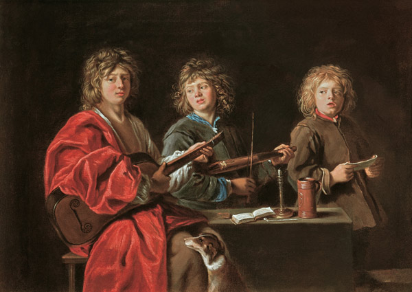 Les petits chanteurs von Antoine Le Nain