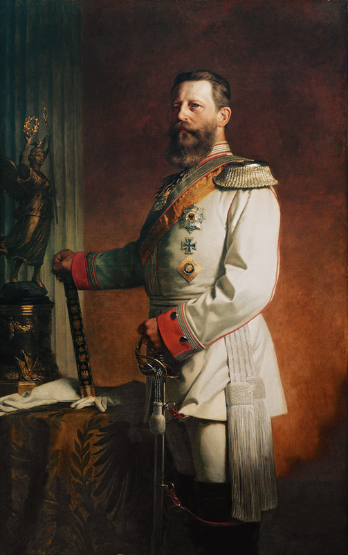 Kaiser Friedrich III von Anton Alexander von Werner