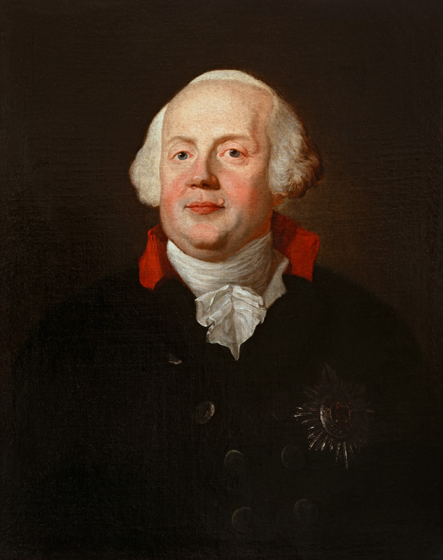 Friedr.Wilh. II. v.Preußen von Anton Graff