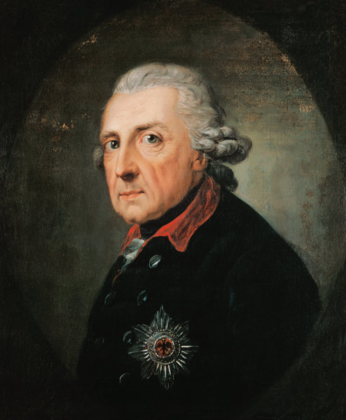 Friedrich II. (der Große), König von Preußen von Anton Graff