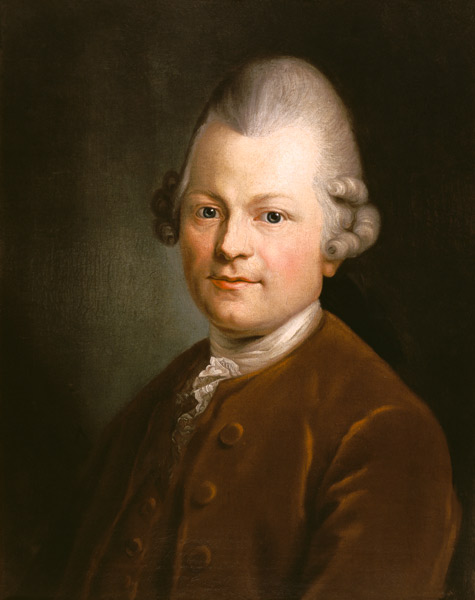 Gotthold Ephraim Lessing von Anton Graff