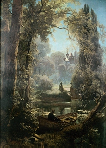 Waldidyll von Anton Hlavacek