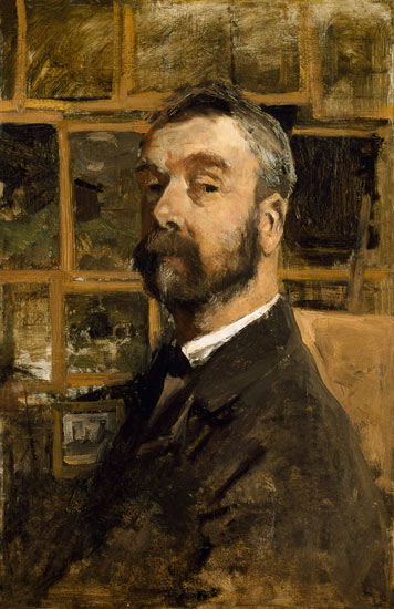 Self portrait von Anton Mauve