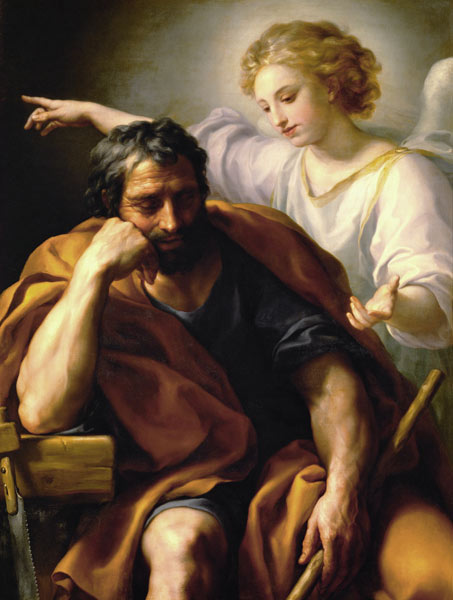 Der Traum des Hl. Joseph von Anton Raffael Mengs