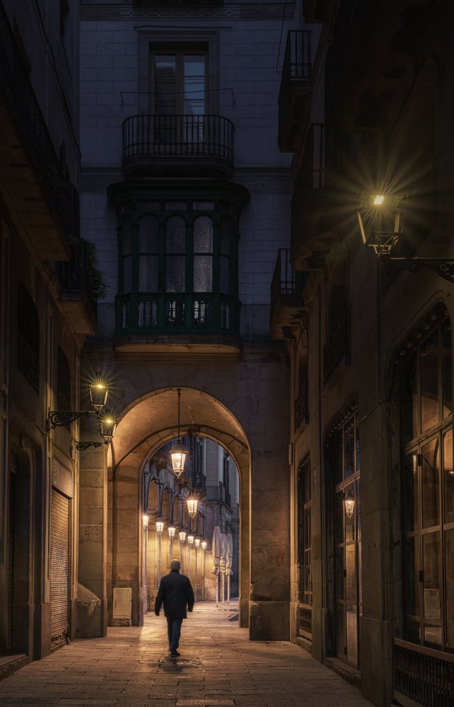 Barcelona Streets von Antoni Figueras