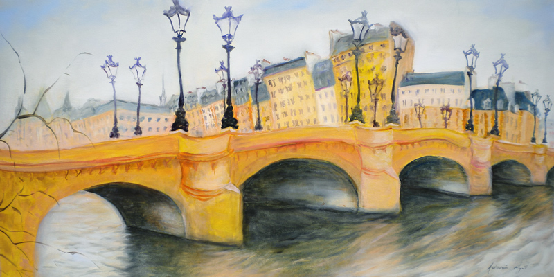 Pont Neuf et Ile de la Cite von Antonia  Myatt