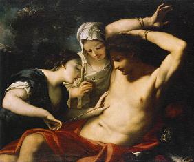 Die Heiligen Sebastian, Irene und Luzia
