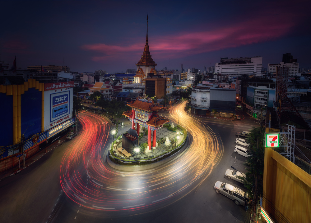 Bangkok Fast forward von Antonio Prado Pérez