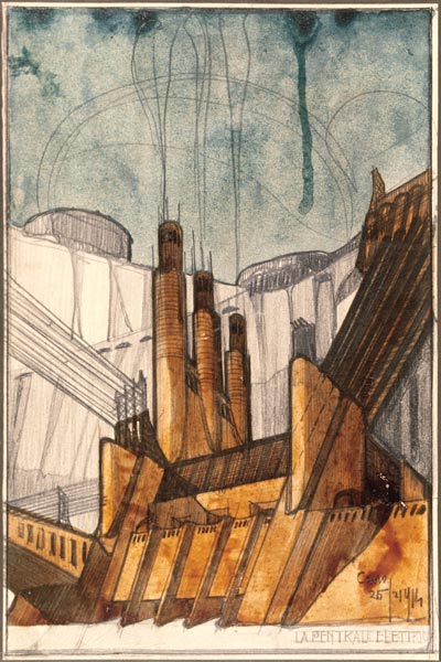 Kraftwerk von Antonio Sant’Elia