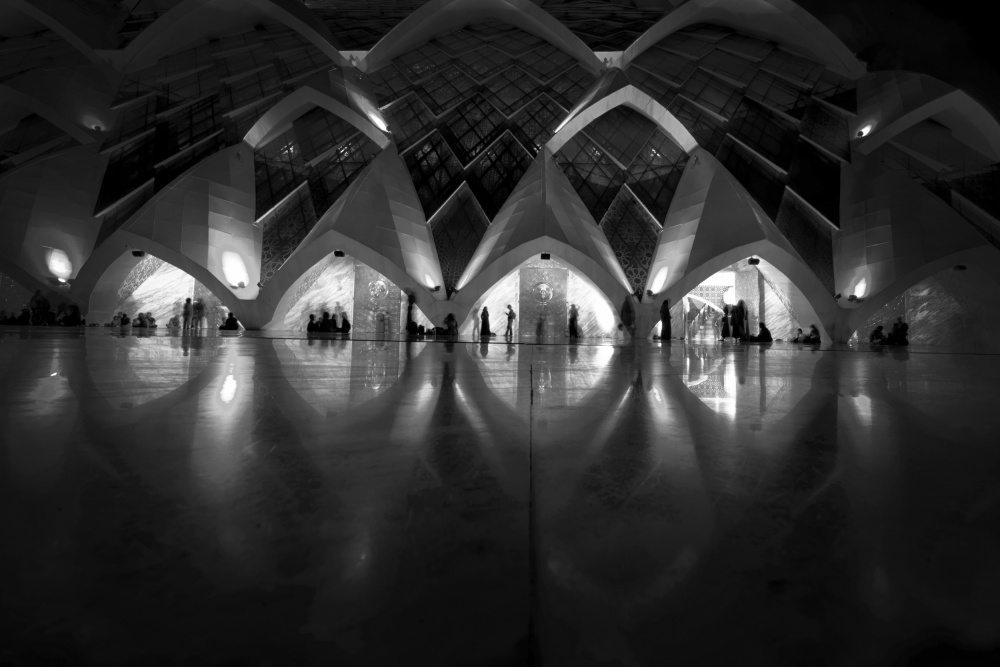 Archs of Al Jabbar Mosque von Antonyus Bunjamin (Abe)