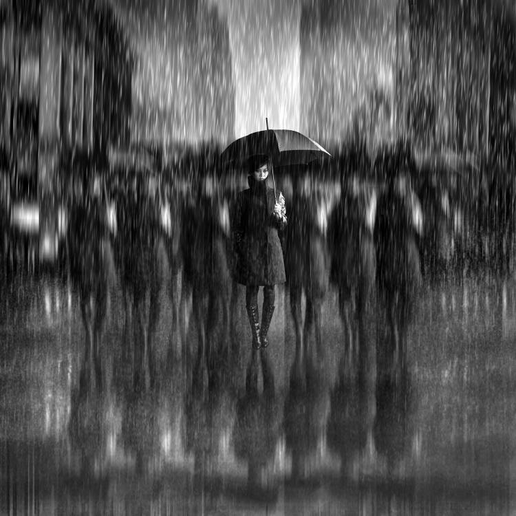 Girls in the Rain von Antonyus Bunjamin (Abe)