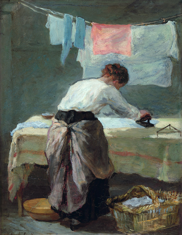Woman Ironing von Armand-Desire Gautier