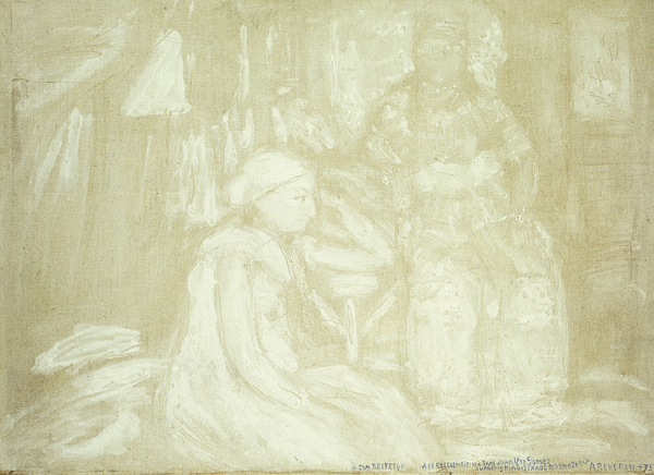 Two Seated Figures von Armando Reverón