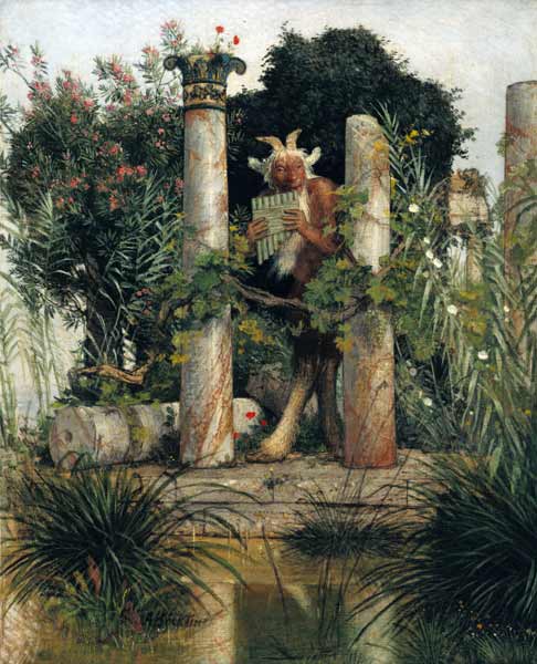 Idylle von Arnold Böcklin