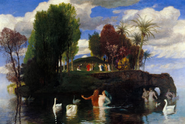 Die Lebensinsel von Arnold Böcklin