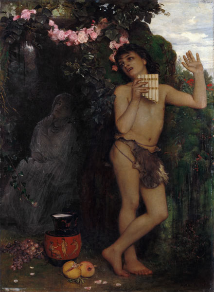 Die Klage des Hirten von Arnold Böcklin