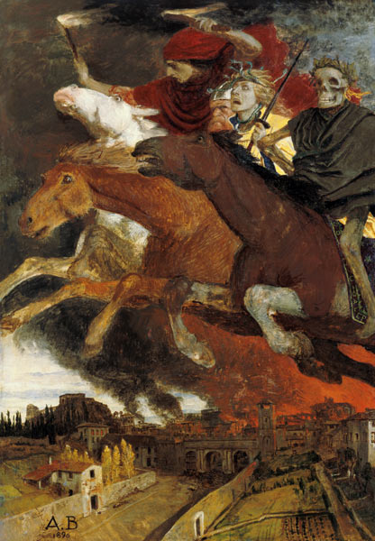 Der Krieg von Arnold Böcklin