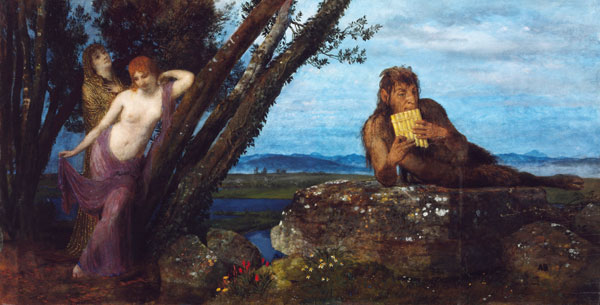 Der Frühlingsabend von Arnold Böcklin