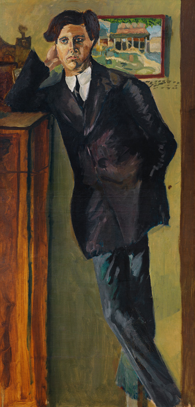 Portrait of Alban Berg (1885-1935) von Arnold Schonberg