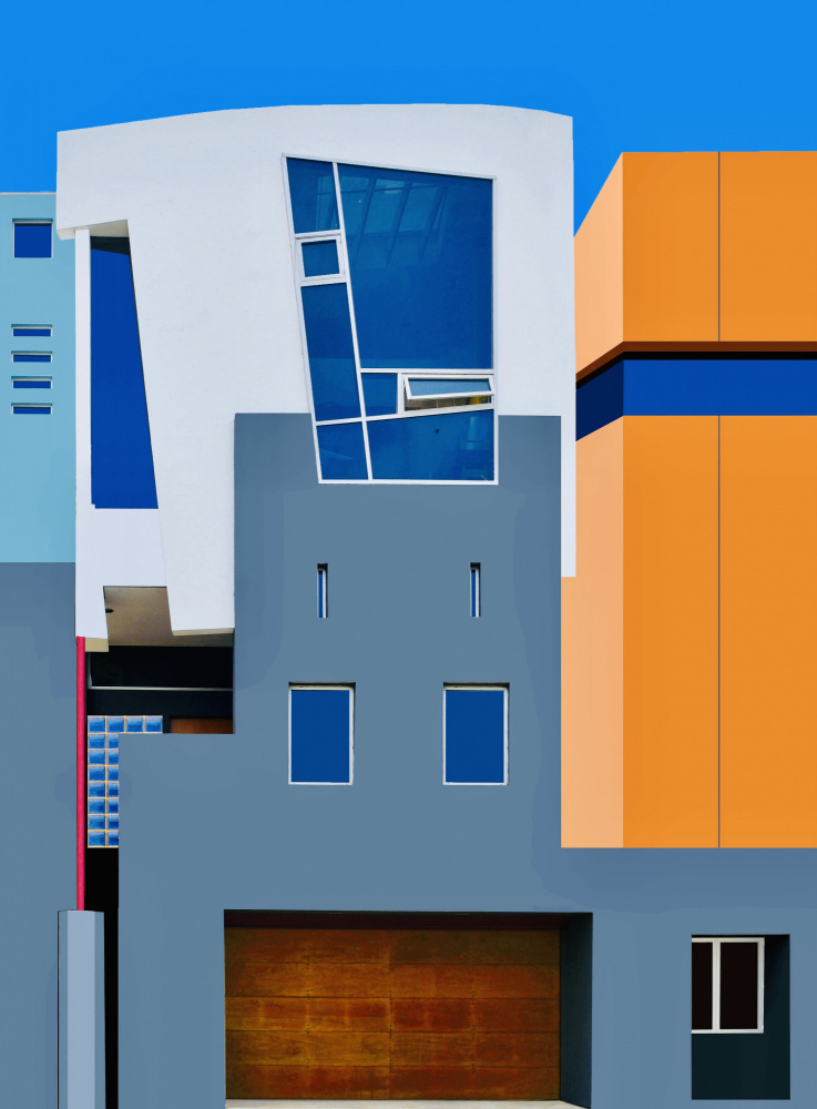 Architecture -  Angeles California on the 7th of May 2021. (8031) von Arnon Orbach