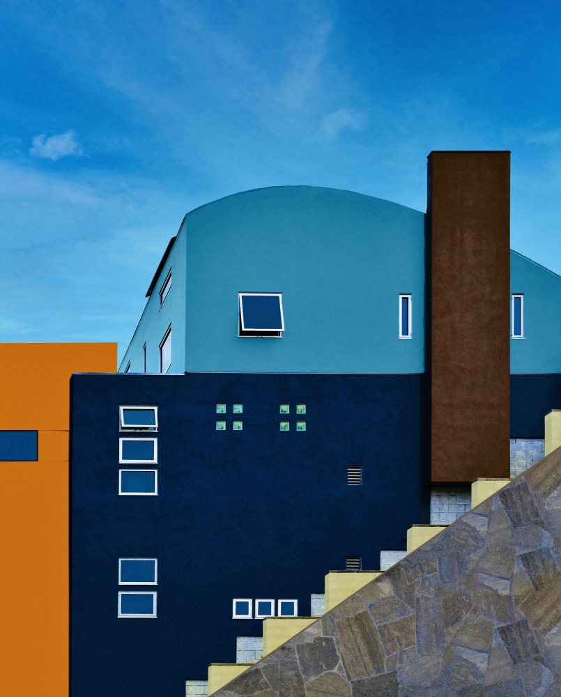 Architecture - Laurel Canyon Los Angeles California von Arnon Orbach