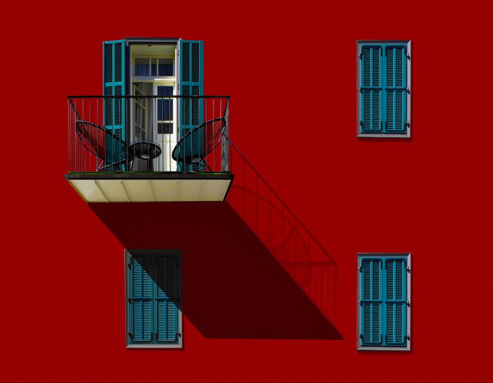 Facade - Neve Zedek, Tel Aviv von Arnon Orbach