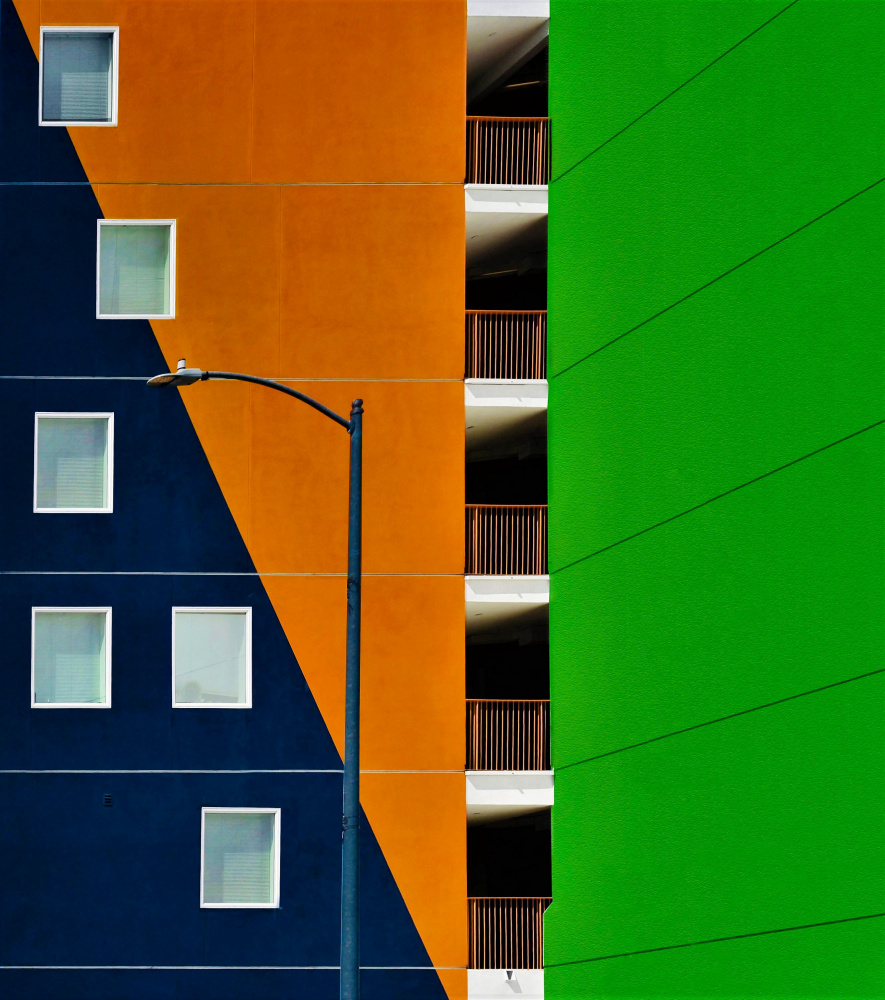 Facade - Downtown Los Angeles California von Arnon Orbach